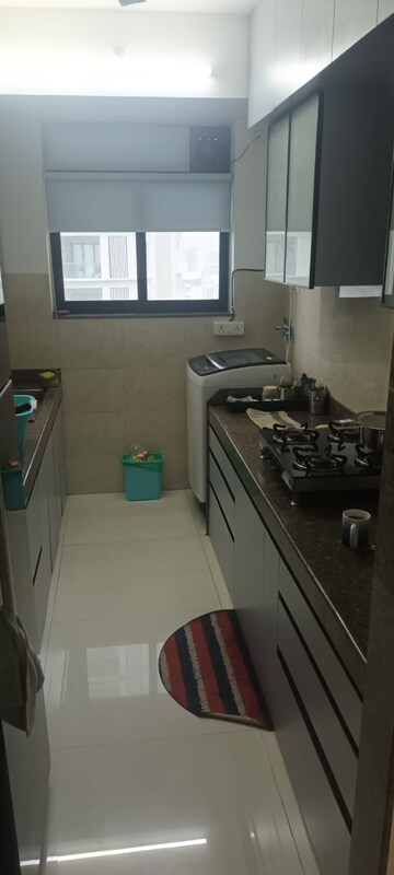 Kitchen in 2 BHK Apartment at Sunteck Avenue 2, Goregaon West – for Rent