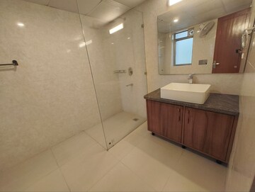 Bathroom in 3 BHK Apartment at Parsvnath Exotica, Sector 53 – for Rent