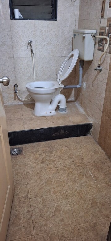 Bathroom in 2 BHK Apartment at Ghansoli – for Rent