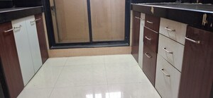 Kitchen in 2 BHK Apartment at Ghansoli – for Rent