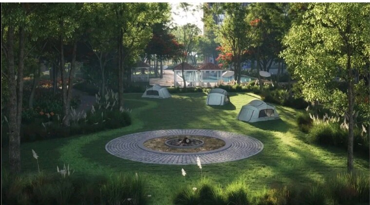 Garden, sobha-aranya 3 Bedroom 2836 Sq.Ft. Apartment In Sector 80 Gurgaon 9208067