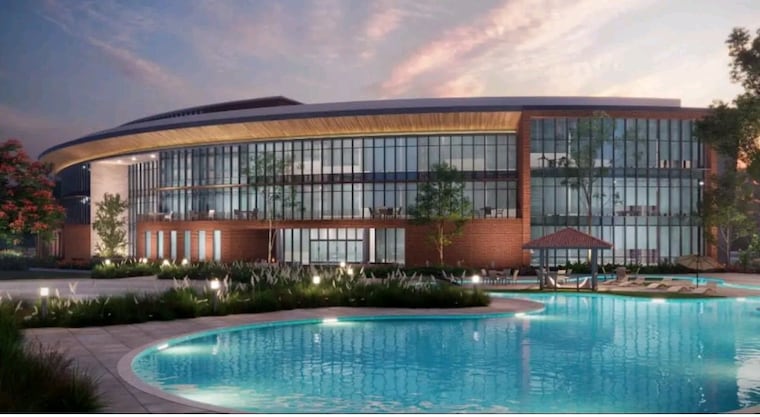 Swimming Pool, sobha-aranya 4 Bedroom 3393 Sq.Ft. Apartment In Sector 80 Gurgaon 9208075