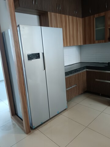 Kitchen in 3 BHK Apartment at Gulshan Bellina, Sector 16 Greater Noida – for Rent