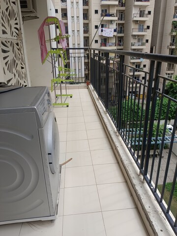 Balcony in 3 BHK Apartment at Gulshan Bellina, Sector 16 Greater Noida – for Rent
