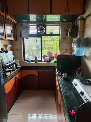 Kitchen in 1 BHK Apartment at NG Park, Dahisar East – for Rent