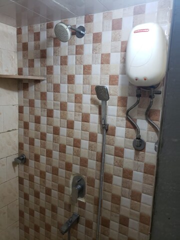 Bathroom in 1 BHK Apartment at Mahudi Darshan, Kandivali East – for Rent