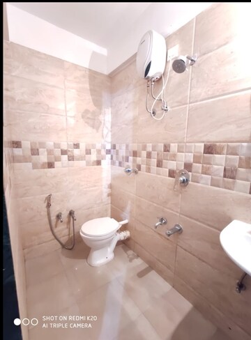 Bathroom in 2 BHK Apartment at Damji Shamji Mahavir Kalpavruksha Wing J Phase 2, Thane West – for Sale