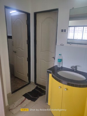Bathroom in 1 BHK Apartment at Sapphire Lakeside, Powai – for Rent