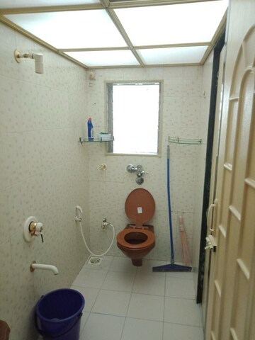 Bathroom in 2 BHK Apartment at Status CHS, Andheri West – for Rent