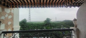 Balcony in 2 BHK Apartment at Tharwani Heights, Sanpada – for Rent