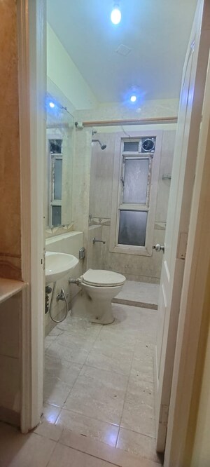 Bathroom in 2 BHK Apartment at Tharwani Heights, Sanpada – for Rent