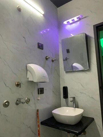 Bathroom in  Office Space at Sanjay Place – for Rent