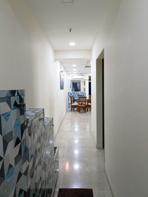 Building Lobby in 3 BHK Apartment at Joy Legend, Khar West – for Rent