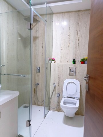 Bathroom in 3 BHK Apartment at Joy Legend, Khar West – for Rent