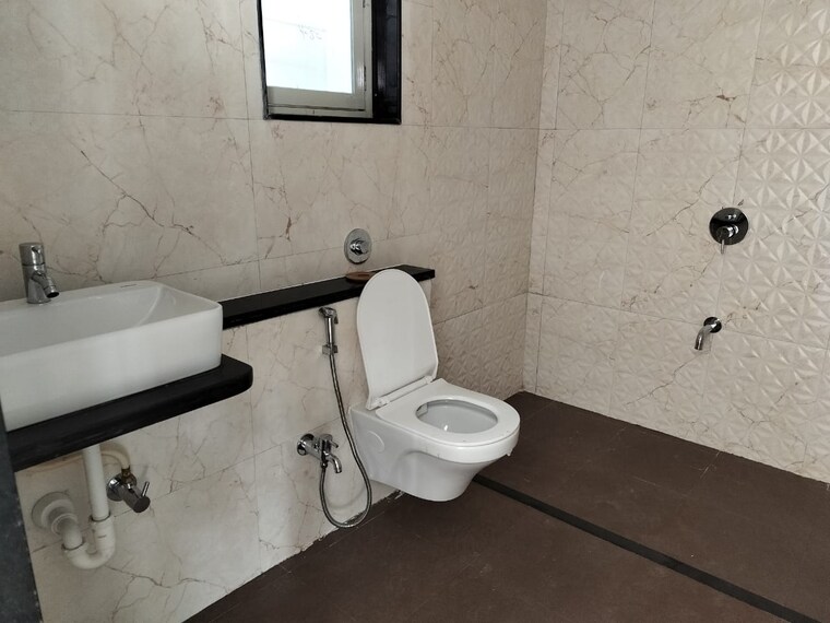 Washroom, pimple saudagar 3 Bedroom 1550 Sq.Ft. Apartment In Pimple Saudagar Pune 9208305