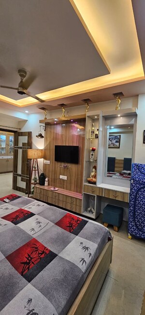 Living Room in 3 BHK Apartment at KDP Grand Savanna, Raj Nagar Extension – for Sale
