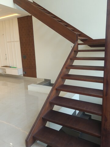 Staircase in 5 BHK Independent House at Aerocity – for Sale
