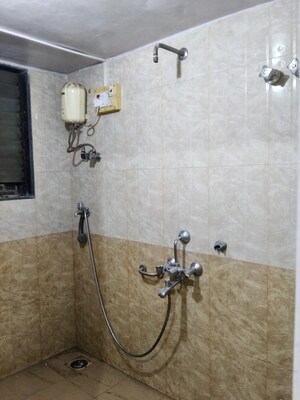 Bathroom in 1 BHK Apartment at Krishna Galaxy Santacruz, Santacruz East – for Rent