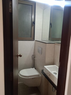 Bathroom in 1 BHK Apartment at Gundecha Sunflower, Kandivali East – for Rent