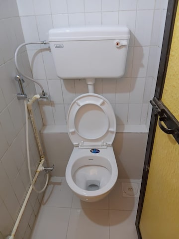 Bathroom in 1 BHK Apartment at Gundecha Sunflower, Kandivali East – for Rent
