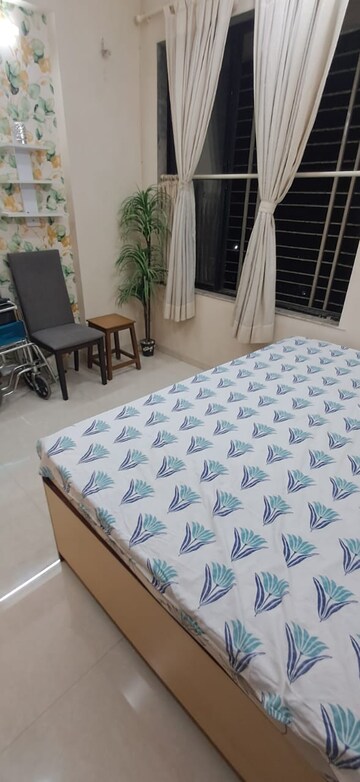 Bedroom in 1 BHK Apartment at Gundecha Sunflower, Kandivali East – for Rent