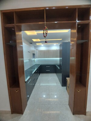 Kitchen in 3 BHK Builder Floor at Parklands, Sector 85 – for Rent