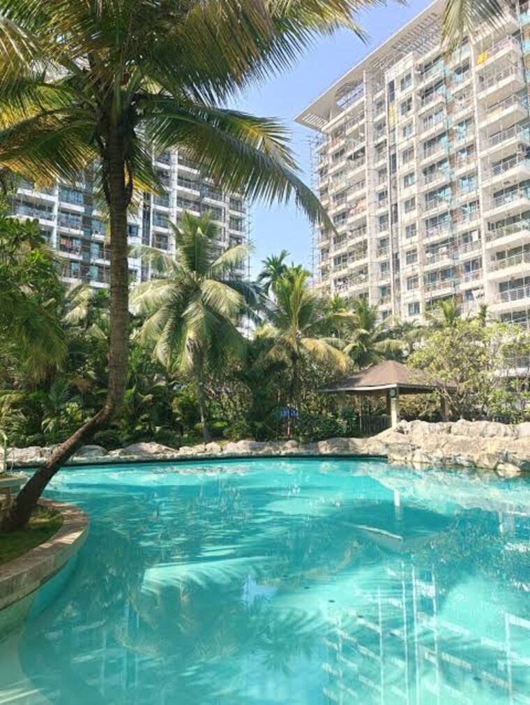 Swimming Pool, kesar-harmony 2 Bedroom 725 Sq.Ft. Apartment In Kharghar Navi Mumbai 9208369