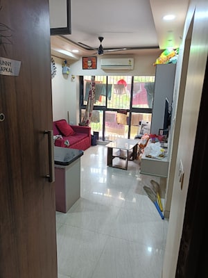 Kitchen in 2 BHK Apartment at Kanakia Sanskruti, Kandivali East – for Rent