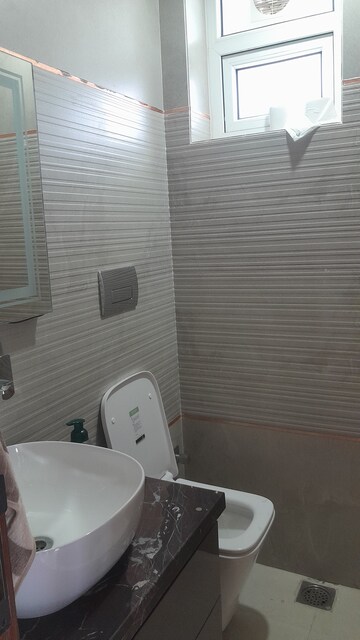 Bathroom in 3 BHK Builder Floor at Kohli One Malibu Town, Sector 47 – for Rent