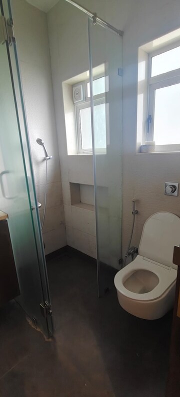 Bathroom in 4 BHK Apartment at Sunteck Signia High, Borivali East – for Rent