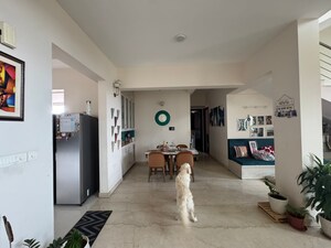 Living Room in 5 BHK Penthouse at The Address Maker The Five Summits, Whitefield – for Sale