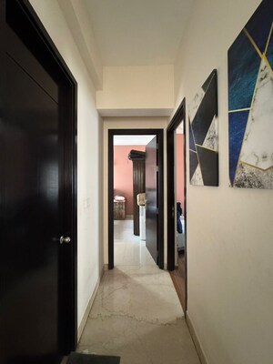 Living Room in 5 BHK Penthouse at The Address Maker The Five Summits, Whitefield – for Sale