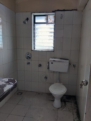 Bathroom in 1 BHK Apartment at Royal Palms Garden View, Goregaon East – for Sale