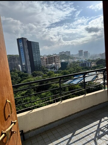 Balcony in 3 BHK Apartment at Kapil Tranquil Greens, Baner – for Rent