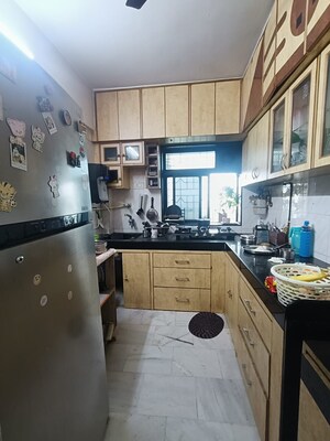 Kitchen in 2 BHK Apartment at Mhatre Palace Chs, Ic Colony – for Rent