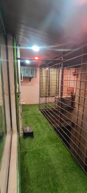 Balcony in 2 BHK Apartment at Royal Palms Garden View, Goregaon East – for Rent