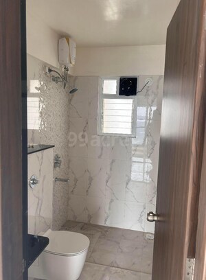 Bathroom in 2 BHK Apartment at Majestique Towers, Kharadi – for Rent