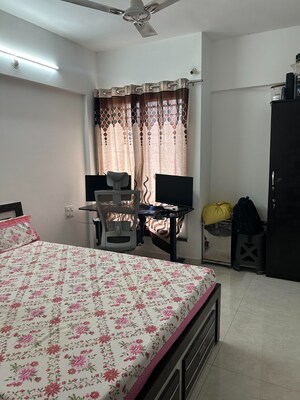 Bedroom in 2 BHK Apartment at Majestique Towers, Kharadi – for Rent
