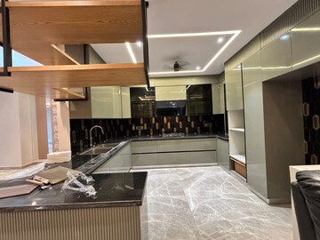 Kitchen in 4 BHK Builder Floor at Sushant Lok 2, Sector 57 – for Sale