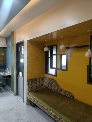 Living Room in 1 BHK Apartment at Wadgaon Sheri – for Rent