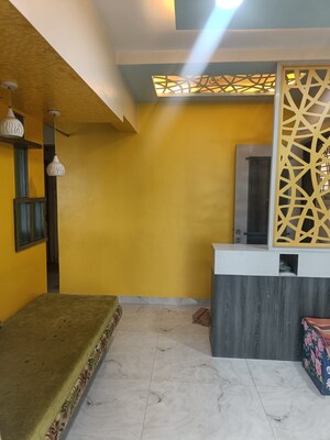 Living Room in 1 BHK Apartment at Wadgaon Sheri – for Rent