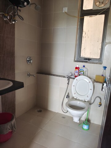 Bathroom in 2 BHK Apartment at Unitech Uniworld Gardens 2, Sector 47 – for Rent