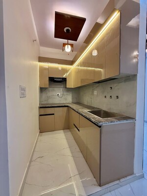 Kitchen in 3 BHK Builder Floor at Uttam Nagar – for Sale