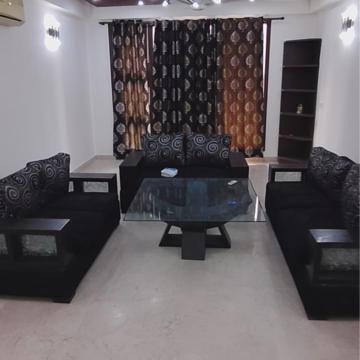 Living Room in 1 BHK Builder Floor at Malviya Nagar – for Rent