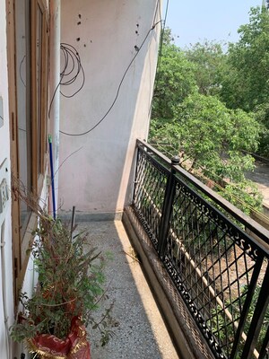 Balcony in 1 BHK Apartment at Sarita Vihar – for Rent