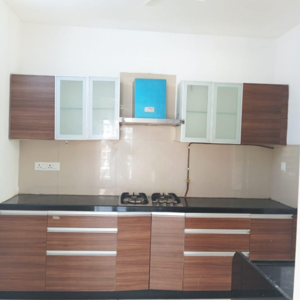 Kitchen in 3 BHK Apartment at Pride Purple Park Xpress Phase 2, Dasar – for Sale