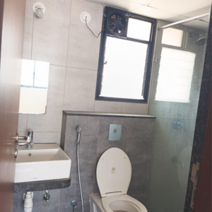 Bathroom in 3 BHK Apartment at Pride Purple Park Xpress Phase 2, Dasar – for Sale