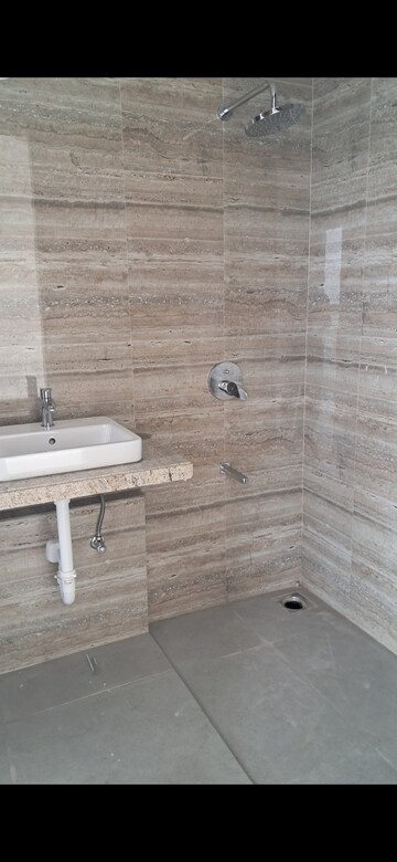 Bathroom in 3 BHK Apartment at Runwal Nirvana, Parel – for Rent