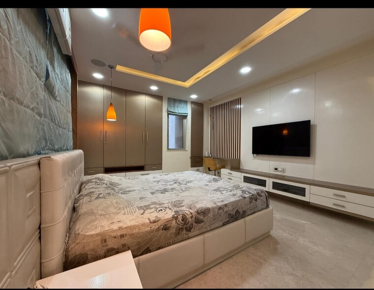 Bedroom, tarangan-towers 3 Bedroom 1500 Sq.Ft. Apartment In Samata Nagar Thane 9208606