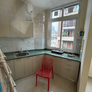 Kitchen in 1 BHK Builder Floor at South Extension I – for Rent